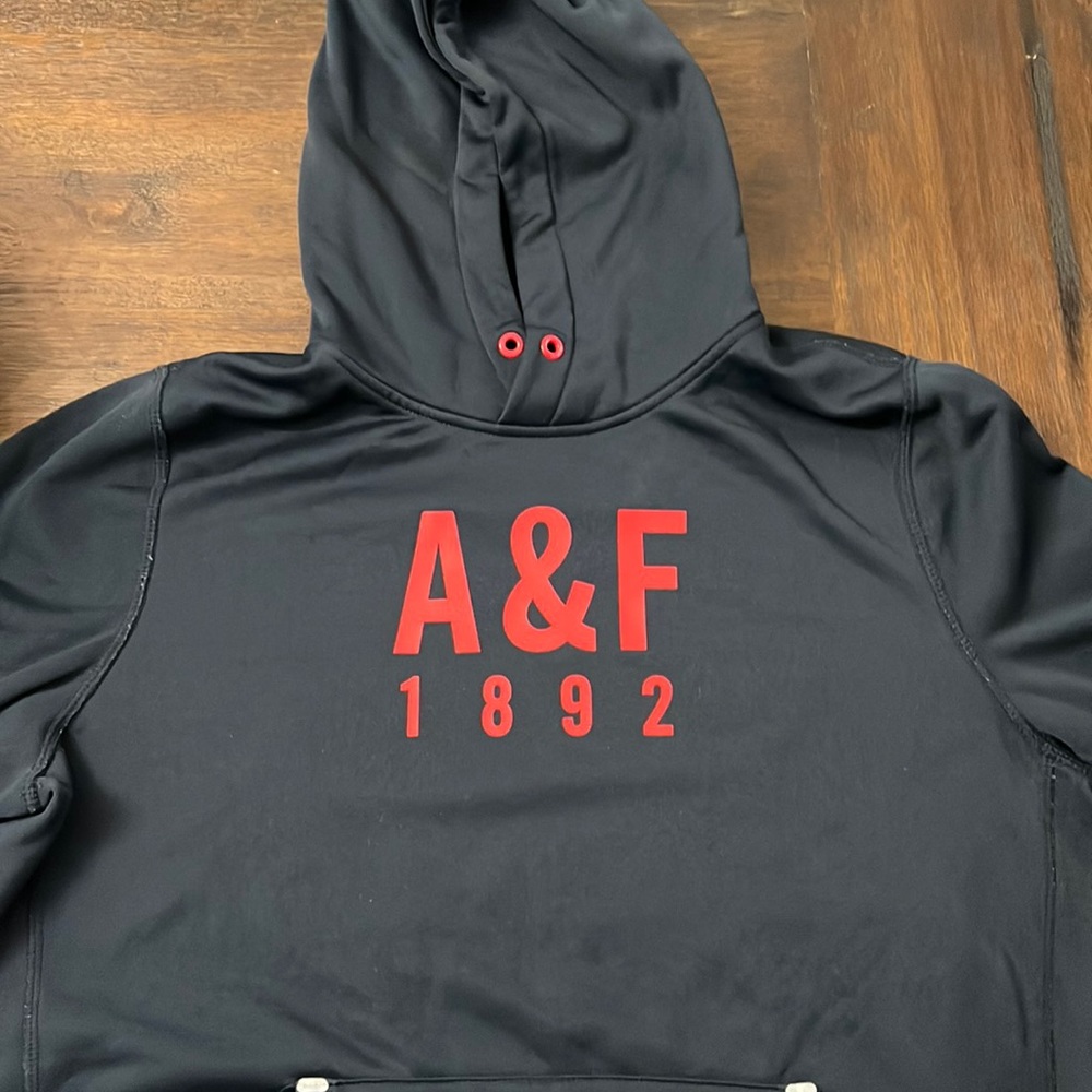 Abercrombie and Fitch hoodie size Large slim. Navy